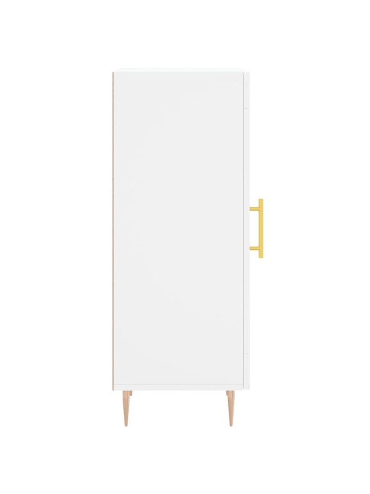 Kumode, balta, 34,5x34x90 cm, inženierijas koks