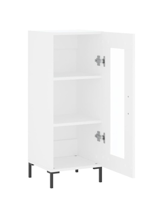 Kumode, balta, 34,5x34x90 cm, inženierijas koks