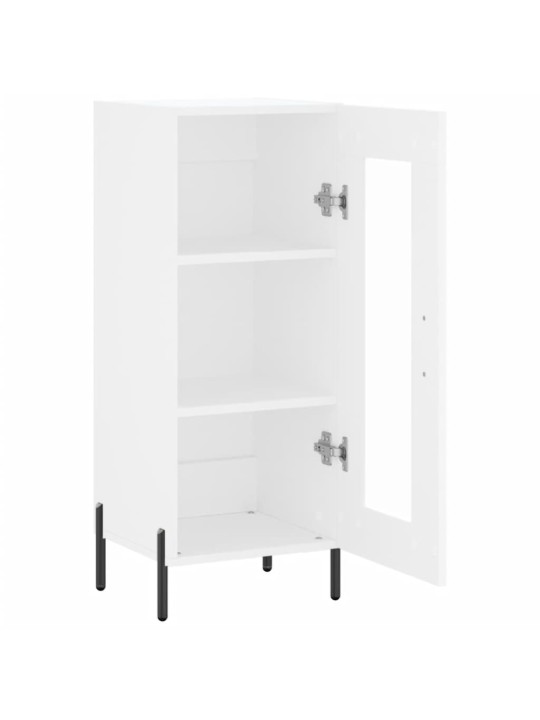 Kumode, balta, 34,5x34x90 cm, inženierijas koks