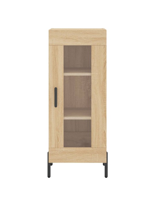 Kumode, ozolkoka krāsa, 34,5x34x90 cm, inženierijas koks