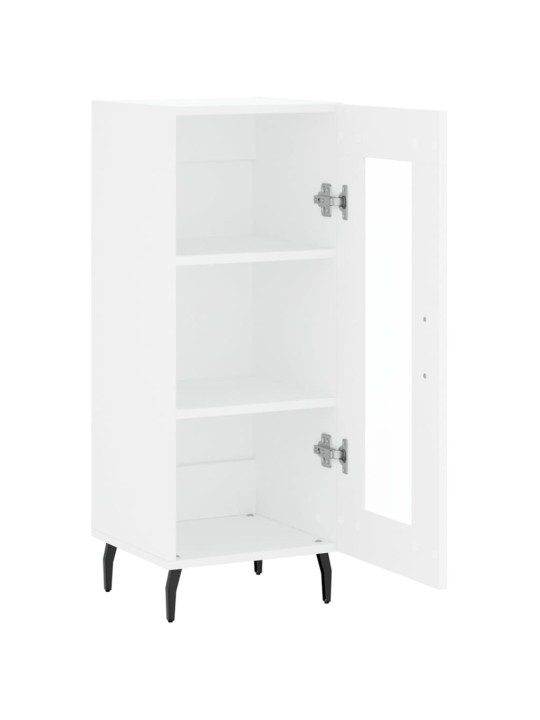 Kumode, balta, 34,5x34x90 cm, inženierijas koks