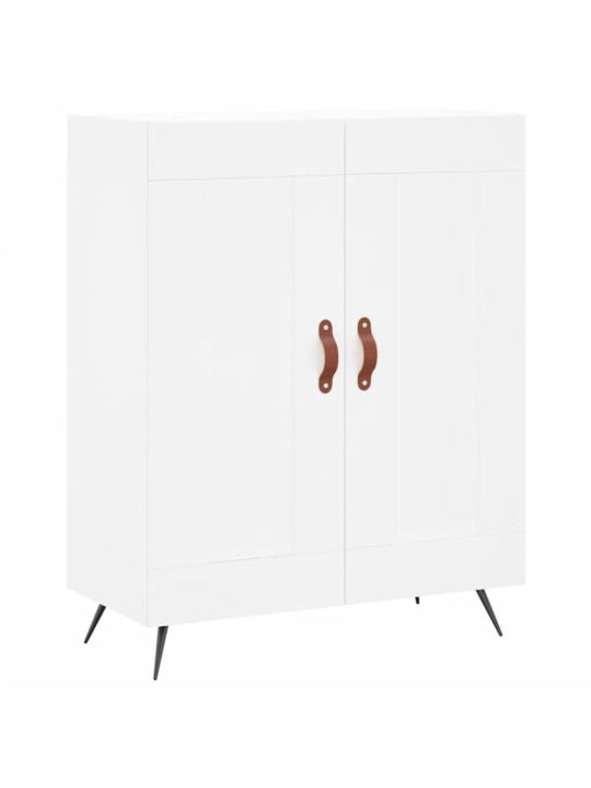 Kumode, balta, 69,5x34x90 cm, inženierijas koks