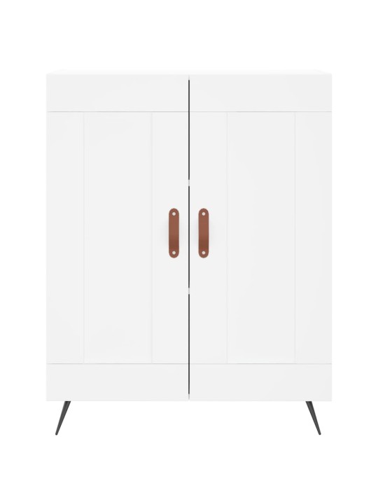 Kumode, balta, 69,5x34x90 cm, inženierijas koks