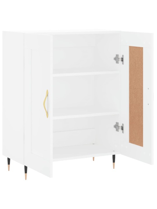 Kumode, balta, 69,5x34x90 cm, inženierijas koks