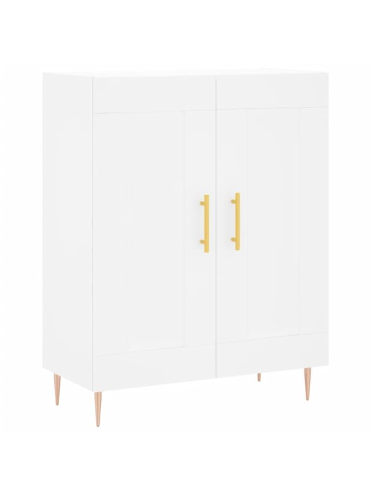 Kumode, balta, 69,5x34x90 cm, inženierijas koks