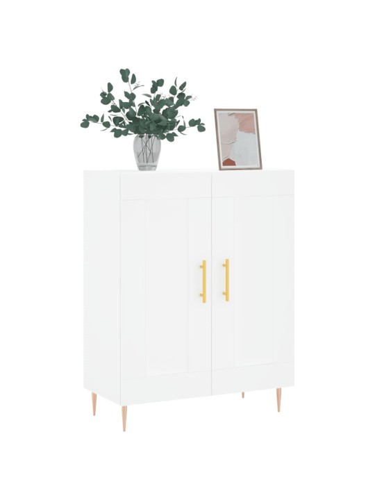 Kumode, balta, 69,5x34x90 cm, inženierijas koks