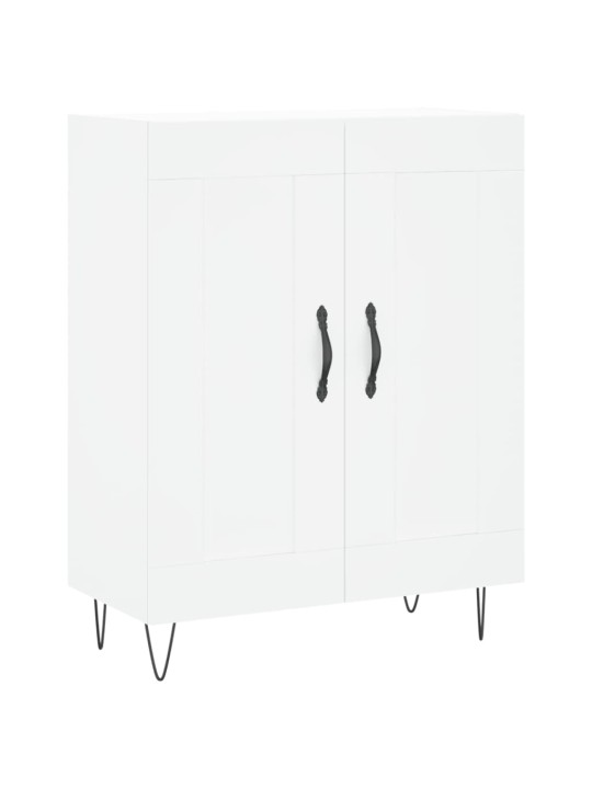 Kumode, balta, 69,5x34x90 cm, inženierijas koks