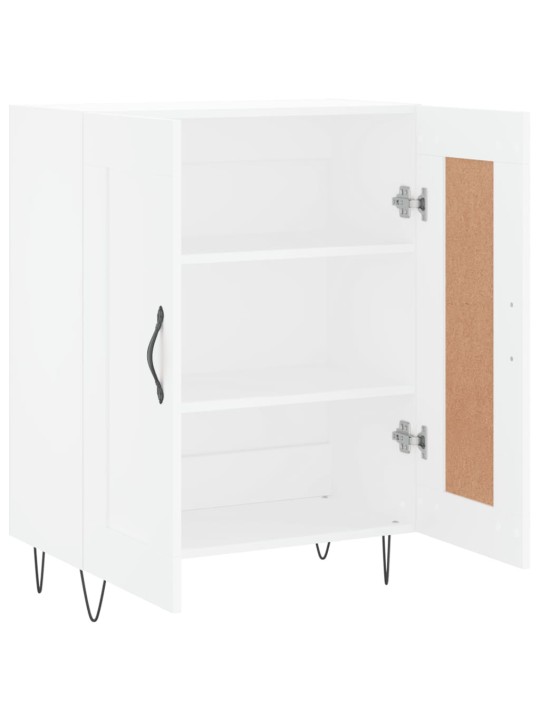 Kumode, balta, 69,5x34x90 cm, inženierijas koks