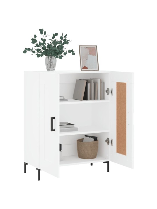 Kumode, balta, 69,5x34x90 cm, inženierijas koks