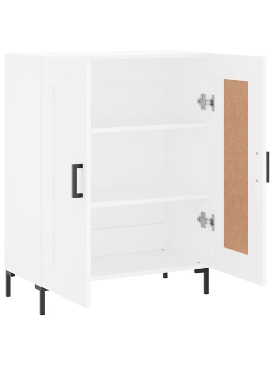 Kumode, balta, 69,5x34x90 cm, inženierijas koks