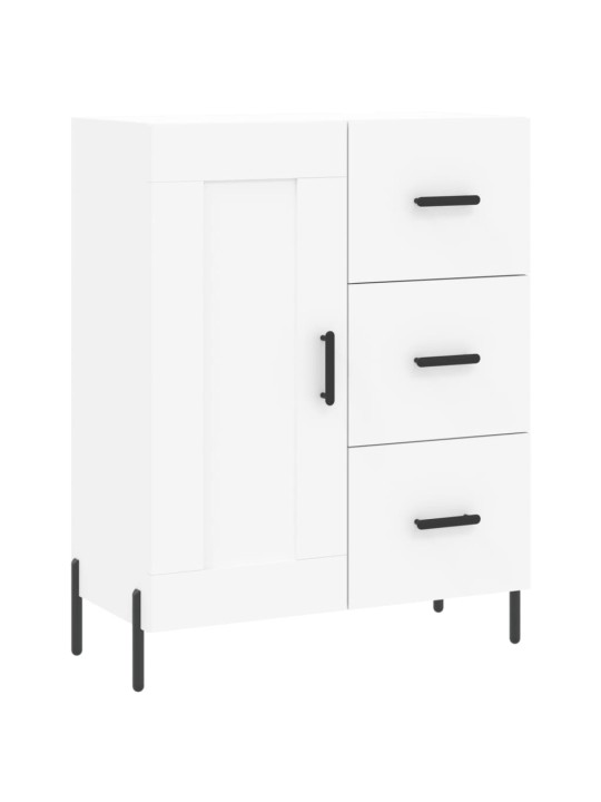 Kumode, balta, 69,5x34x90 cm, inženierijas koks