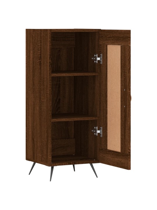 Kumode, ozolkoka krāsa, 34,5x34x90 cm, inženierijas koks