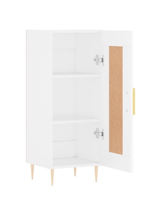 Kumode, balta, 34,5x34x90 cm, inženierijas koks