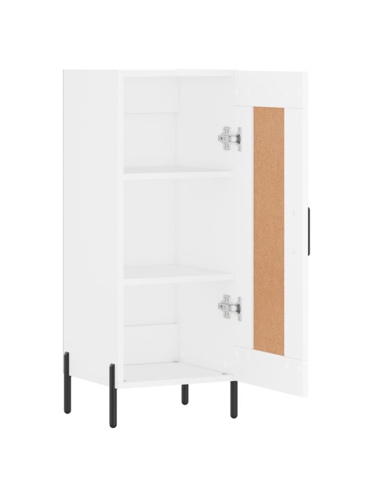 Kumode, balta, 34,5x34x90 cm, inženierijas koks