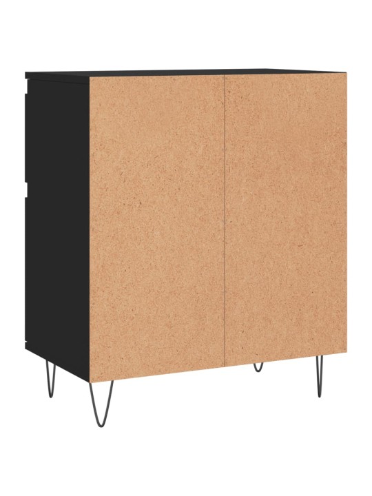 Kumode, melns, 60x35x70 cm, inženierijas koks