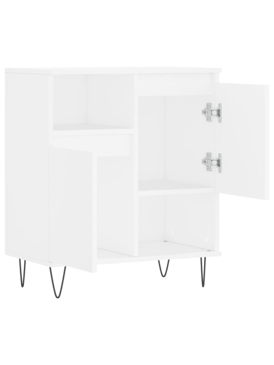 Kumode, balta, 60x35x70 cm, inženierijas koks