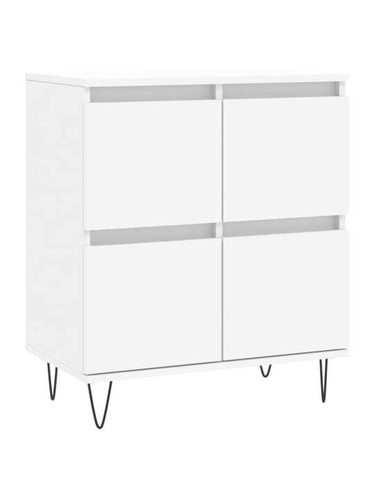 Kumode, balta, 60x35x70 cm, inženierijas koks