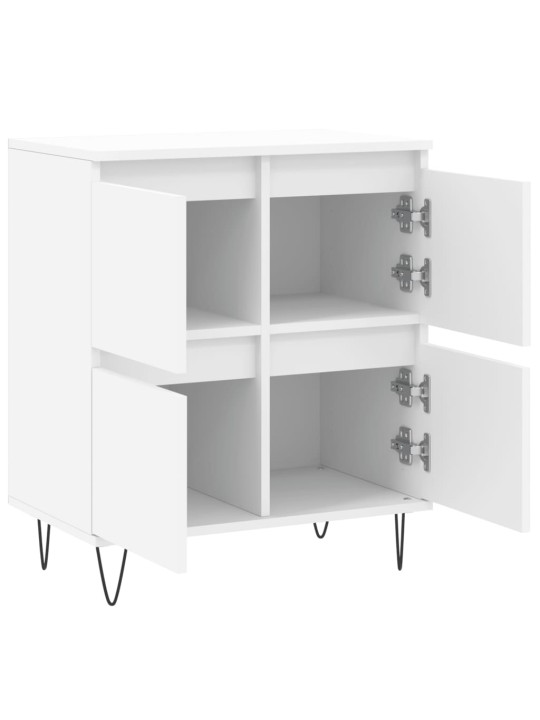 Kumode, balta, 60x35x70 cm, inženierijas koks