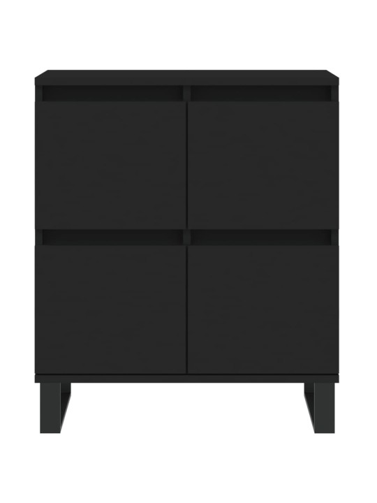 Kumode, melns, 60x35x70 cm, inženierijas koks