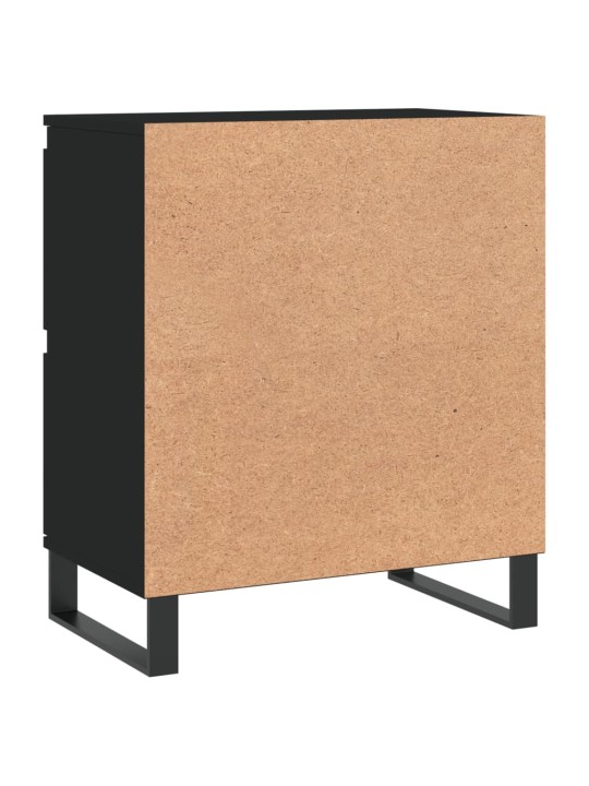 Kumode, melns, 60x35x70 cm, inženierijas koks