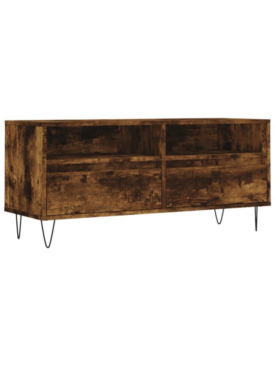 Tv skapītis, ozolkoka krāsa, 100x34,5x44,5cm, inženierijas koks