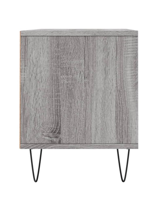 Tv skapītis, pelēks, 100x34,5x44,5 cm, inženierijas koks