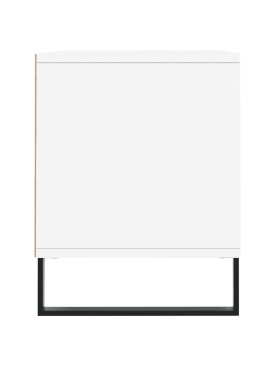 Tv skapītis, 100x34,5x44,5 cm, inženierijas koks, balts