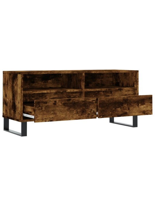 Tv skapītis, ozolkoka krāsa, 100x34,5x44,5cm, inženierijas koks