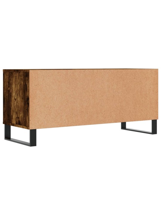 Tv skapītis, ozolkoka krāsa, 100x34,5x44,5cm, inženierijas koks