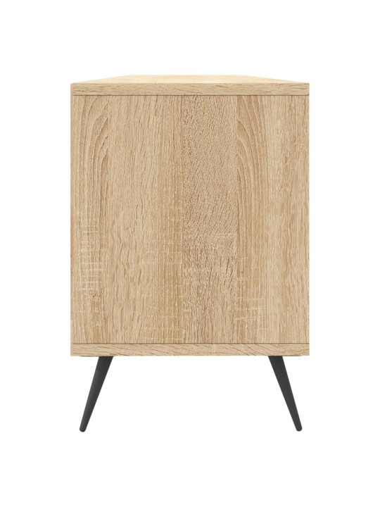Tv skapītis, ozolkoka krāsa, 150x30x44,5 cm, inženierijas koks