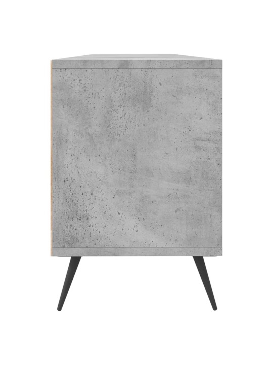 Tv skapītis, betona pelēks, 150x30x44,5 cm, inženierijas koks
