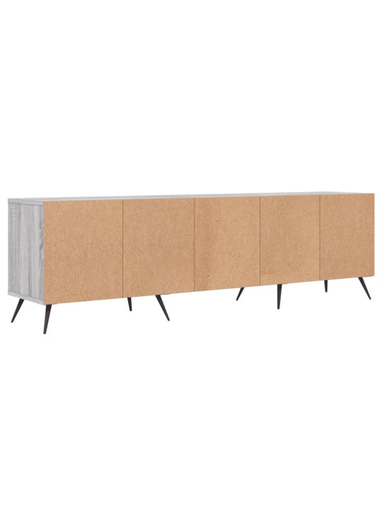 Tv skapītis, pelēcīga ozolkoka, 150x30x44,5 cm