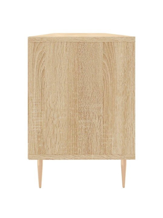 Tv skapītis, ozolkoka krāsa, 150x30x44,5 cm, inženierijas koks