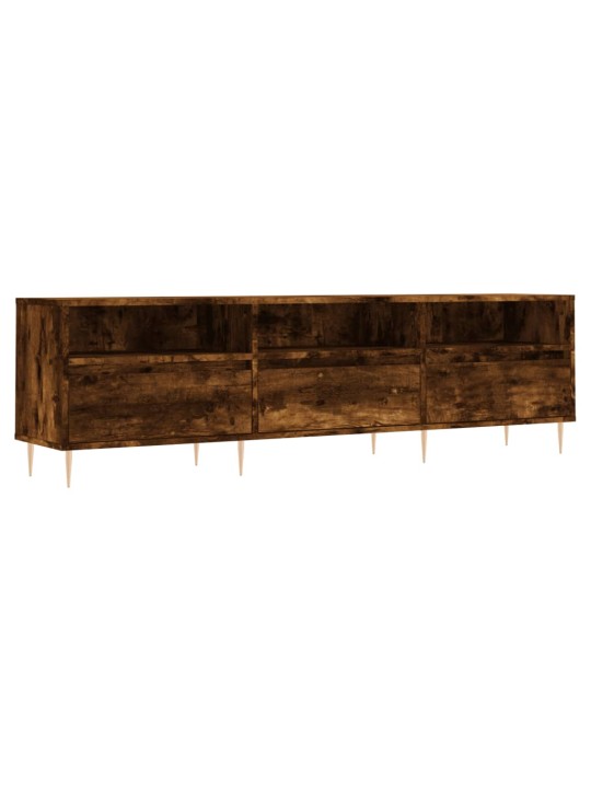 Tv skapītis, ozolkoka krāsa, 150x30x44,5 cm, inženierijas koks