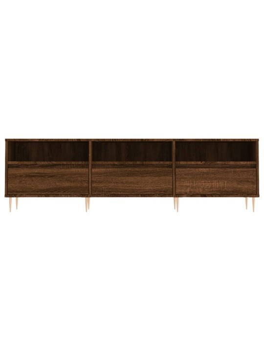 Tv skapītis, ozolkoka krāsa, 150x30x44,5 cm, inženierijas koks