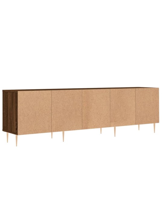 Tv skapītis, ozolkoka krāsa, 150x30x44,5 cm, inženierijas koks