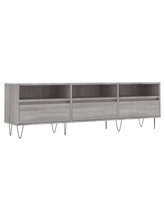 Tv skapītis, pelēcīga ozolkoka, 150x30x44,5 cm