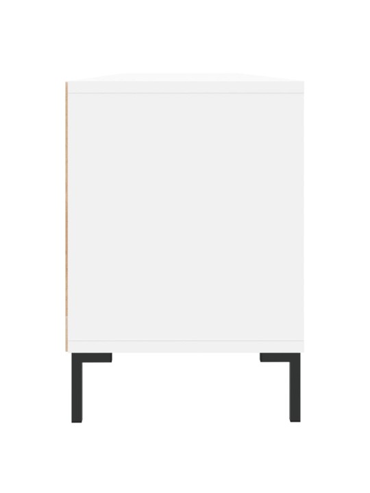 Tv skapītis, balts, 150x30x44,5 cm, inženierijas koks