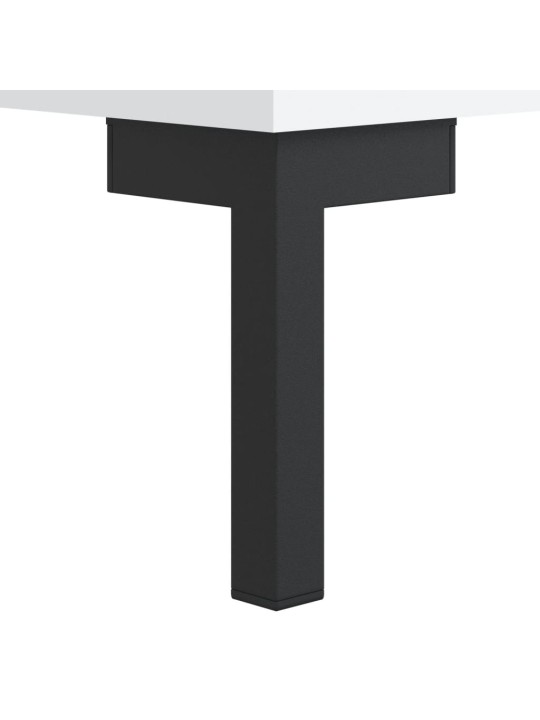 Tv skapītis, balts, 150x30x44,5 cm, inženierijas koks