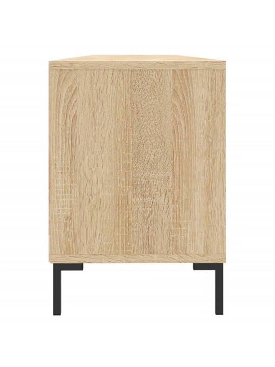 Tv skapītis, ozolkoka krāsa, 150x30x44,5 cm, inženierijas koks