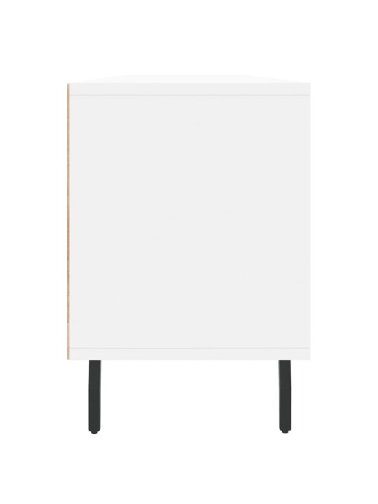 Tv skapītis, balts, 150x30x44,5 cm, inženierijas koks