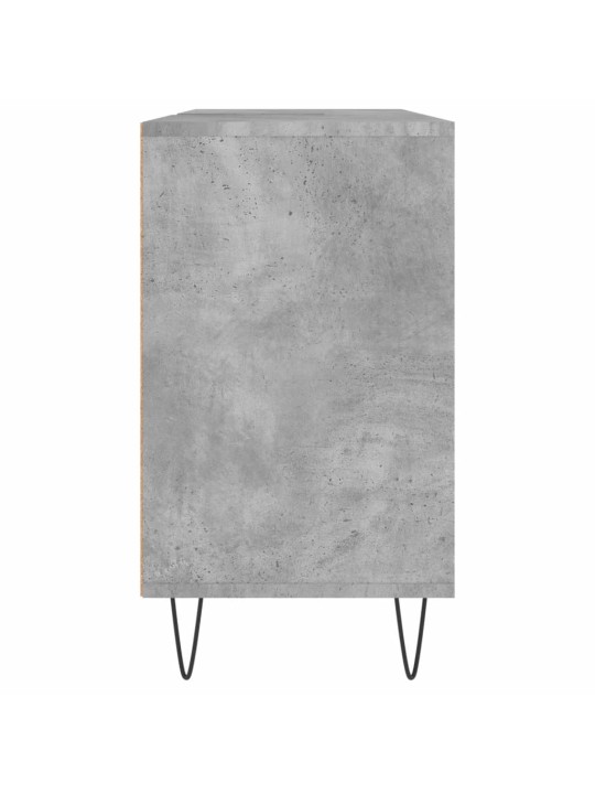 Vannasistabas skapītis, pelēks, 80x33x60 cm, inženierijas koks