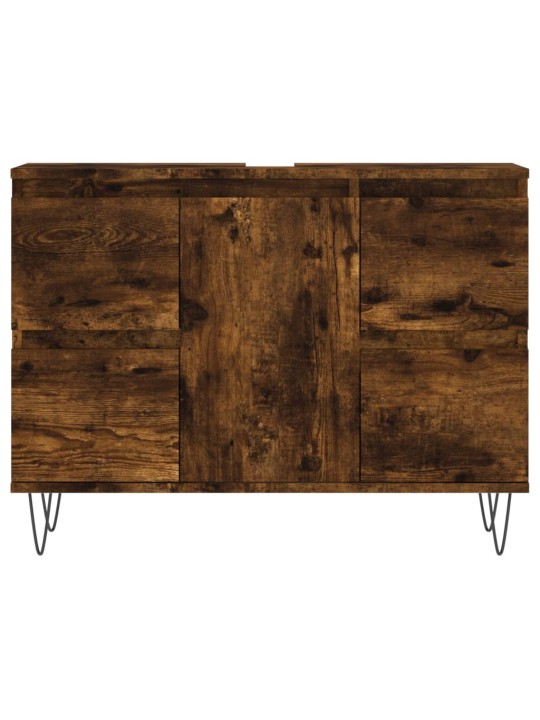 Vannasistabas skapītis, 80x33x60cm, inženierijas koks, ozolkoka