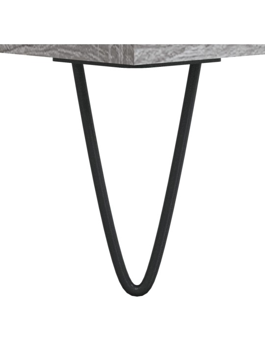 Skapītis, 100x38x48 cm, inženierijas koks, pelēks