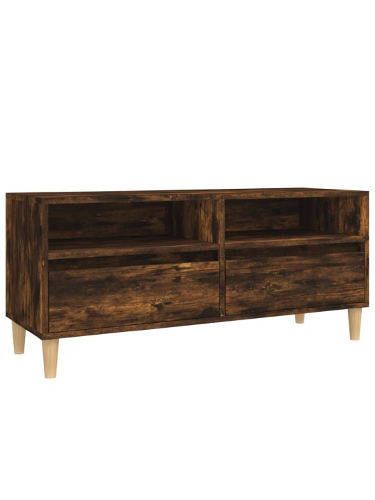 Tv skapītis, ozolkoka krāsa, 100x34,5x44,5cm, inženierijas koks