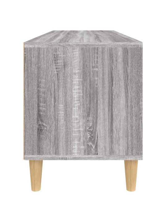 Tv skapītis, pelēks, 100x34,5x44,5 cm, inženierijas koks