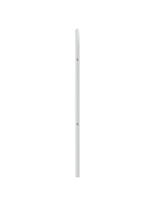 Gultas galvgalis, balts, 90 cm