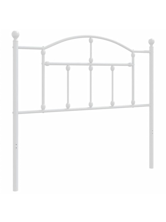 Gultas galvgalis, balts, 100 cm
