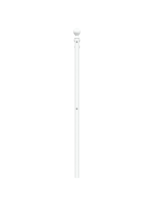 Gultas galvgalis, balts, 90 cm