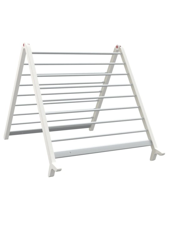 Žāvēšanas statīvs vannai, izvelkams, 53-90 cm, alumīnijs